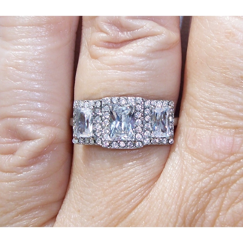STAINLESS STEEL AAA GRADE CZ Ring - Picture 4 of 14